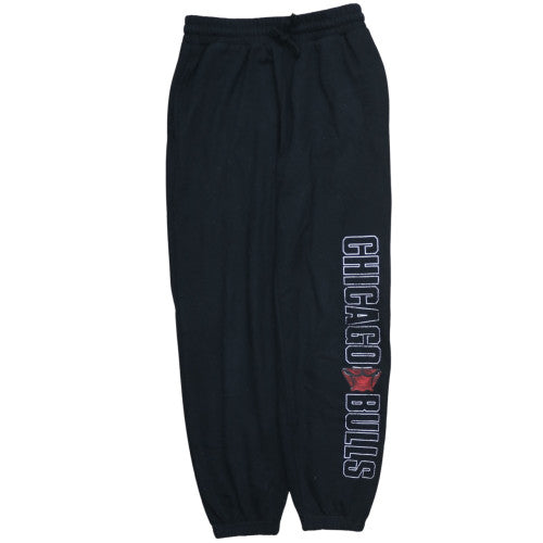 Primark Women Black Chicago Bulls Sweatpants S Fleece Joggers