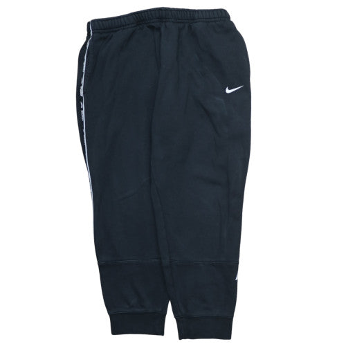 Nike Men's Black 2XL Standard Fit Sweatpants with Logo Trim