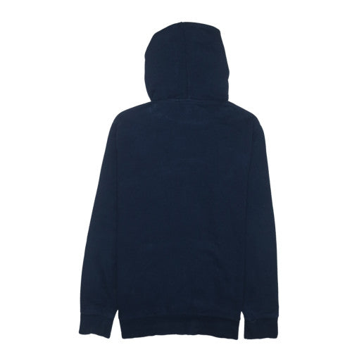 Levi's Men's Blue Pullover Hoodie M Regular Fit Logo Fleece