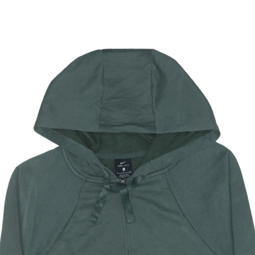 Nike Men's Green Dri-Fit Full Zip Hoodie Size S Athletic Fit