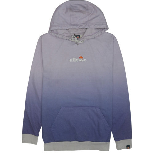 Ellesse Men's Blue Ombre Pullover Hoodie Size S