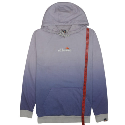 Ellesse Men's Blue Ombre Pullover Hoodie Size S