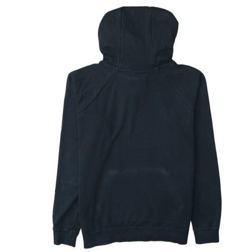 Nike Womens Black Medium Pullover Hoodie with Logo Print