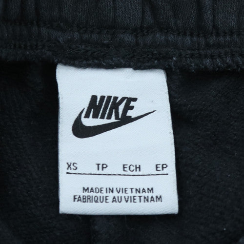 Nike Men's Black XS Fleece Sweatpants Tapered Fit Joggers