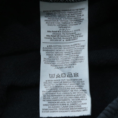 Nike Men's Black XS Fleece Sweatpants Tapered Fit Joggers