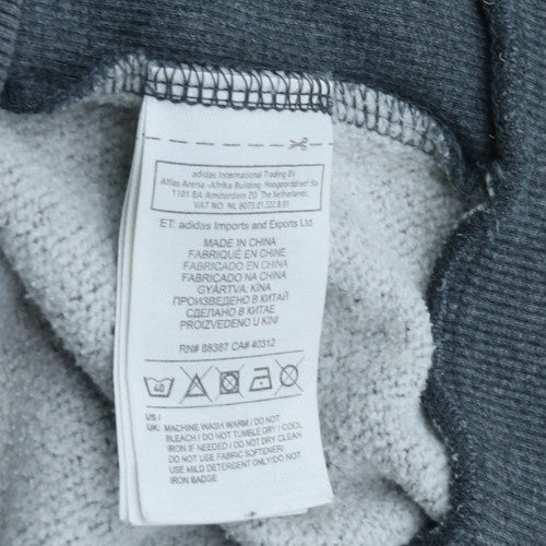 Adidas Men's Grey XL Crew Neck Pullover Sweatshirt