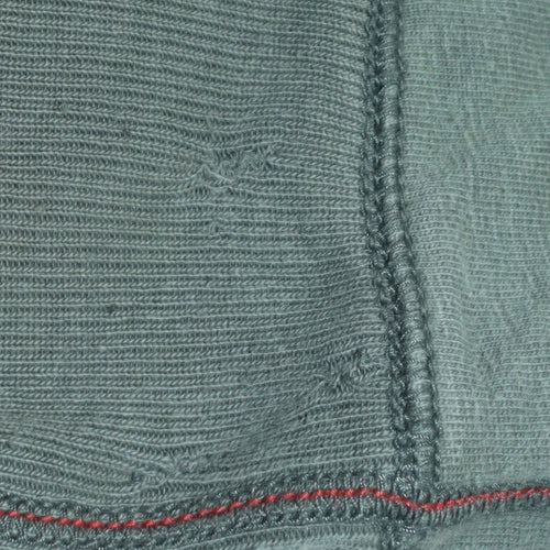 GAP Men's Green Full Zip Cotton Fleece Sweatshirt L Regular