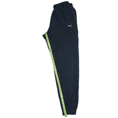 Puma Men's Black Sweatpants M Regular Fit Cotton Blend