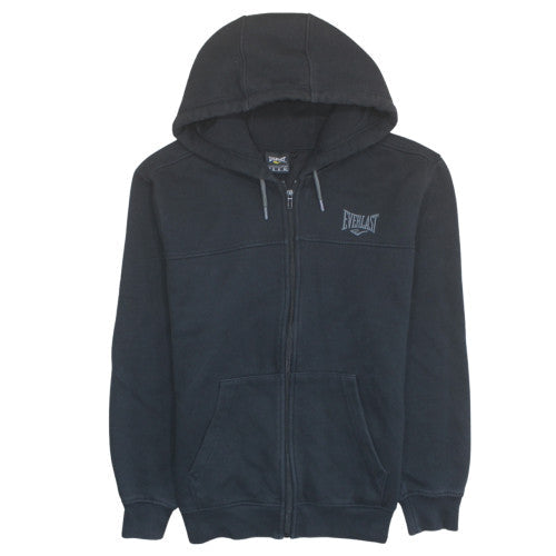 Everlast Men's Black XL Full Zip Fleece Hoodie