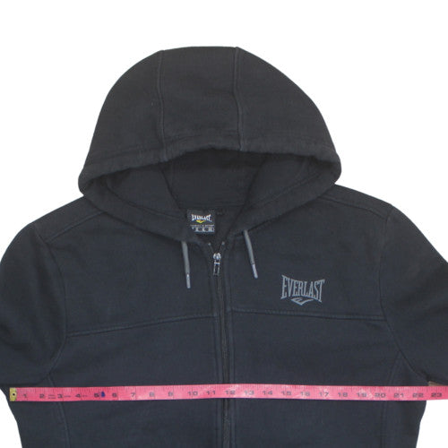 Everlast Men's Black XL Full Zip Fleece Hoodie