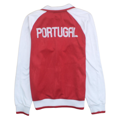 Nike Men’s Red & White Portugal Full Zip Sweatshirt Size S