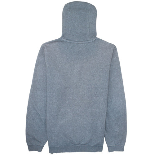 Nike Men's Grey Pullover Hoodie Small Regular Fit Fleece Sweatshirt