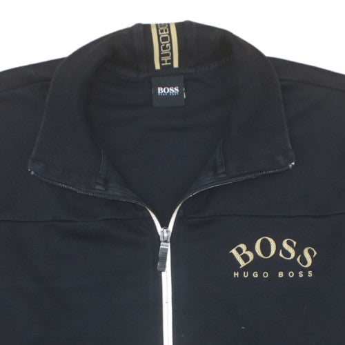 Hugo Boss Men's Black Full Zip Sweatshirt Jacket Size L