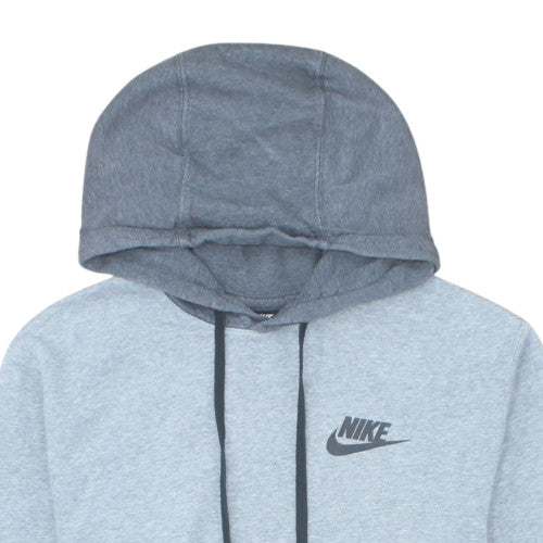 Nike Men's Grey Pullover Hoodie XS Regular Fit Sports Style