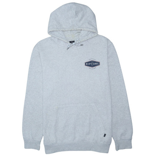 Rip Curl Mens Grey Pullover Hoodie Sweatshirt M Regular Fit
