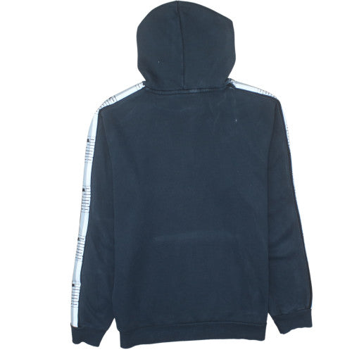 Puma Men's Black Small Pullover Hoodie with Logo Print