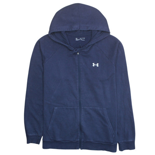 Under Armour Men's Blue 2XL Full Zip Fleece Hoodie