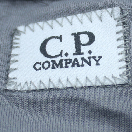 C.P. Company Men's Grey Cotton Pullover Sweatshirt M Regular Fit