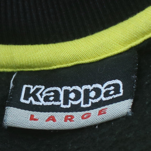 Kappa Men’s Black Full Zip BVB Logo Sweatshirt Size L