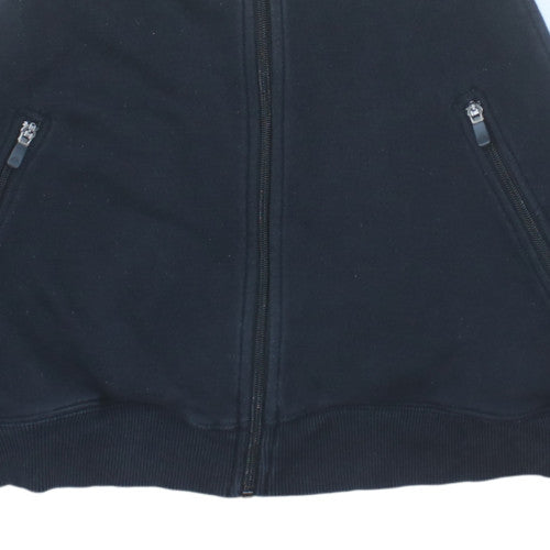 Kappa Men’s Black Full Zip BVB Logo Sweatshirt Size L