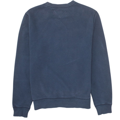 Tommy Hilfiger Mens Blue Crew Neck Pullover Sweatshirt S
