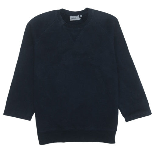 Carhartt Men's Blue Pullover Crew Neck Sweatshirt Size M