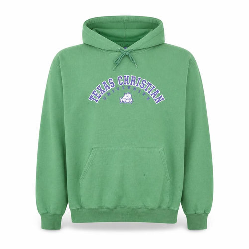 Champion Men's Green Texas Christian University Pullover Hoodie XL
