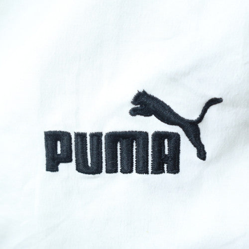 Puma Men’s White Sweat Shorts M Elastic Waist Casual Sportswear