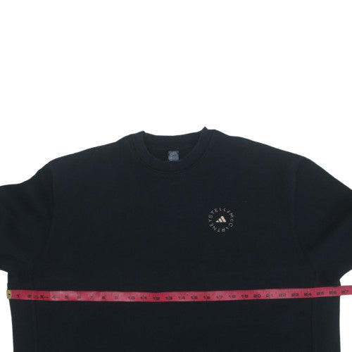Adidas by Stella McCartney Women's Black Small Crew Neck Sweatshirt