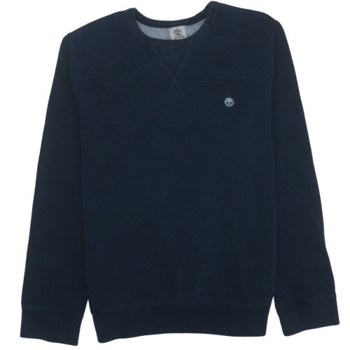Timberland Men's Blue XL Crew Neck Pullover Sweatshirt