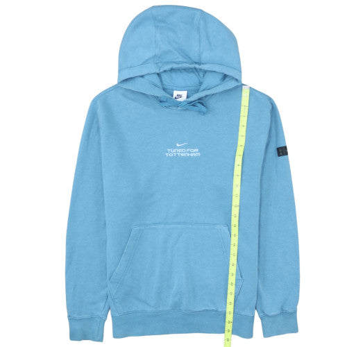 Nike Men Blue Pullover Hoodie Small Tuned for Tottenham Fleece