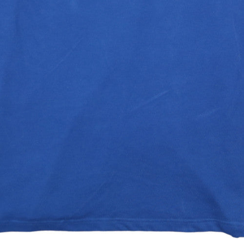 Disney Store Men’s Blue Mickey Mouse Walt Disney Studios Polo 2XL Cotton