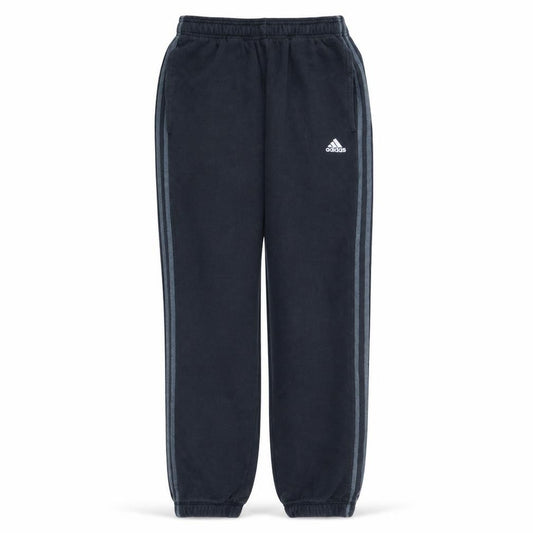Front view of Adidas Men's Black S Sweatpants Fleece Casual Trousers