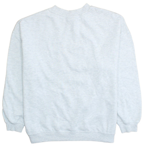 Disney Women Grey Mickey Mouse Graphic Sweatshirt Size 12