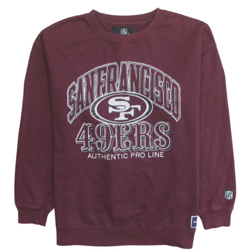 NFL San Francisco 49ers Men's Burgundy Graphic Sweatshirt M