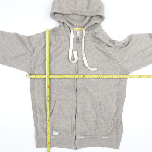 Easy Premium Clothing Men's Grey Full Zip Hoodie Medium