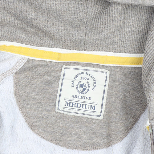 Easy Premium Clothing Men's Grey Full Zip Hoodie Medium