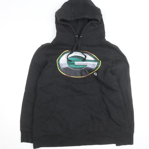 Fanatics Men's Black XL Pullover Hoodie with Sports Logo