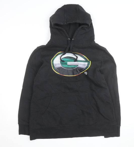 Fanatics Men's Black XL Pullover Hoodie with Sports Logo