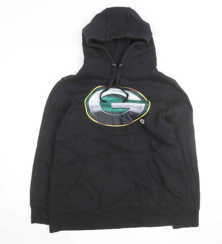 Fanatics Men's Black XL Pullover Hoodie with Sports Logo