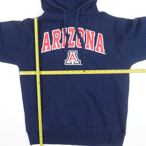 Top Of The World Men's Blue Pullover Hoodie Size S Arizona Logo