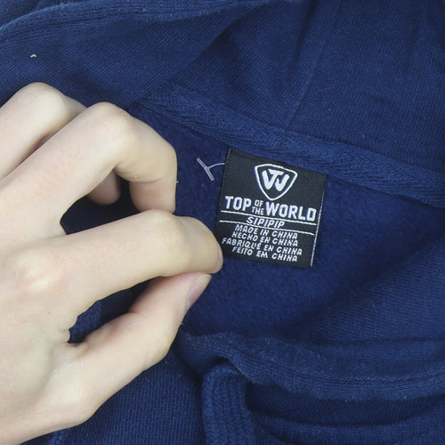 Top Of The World Men's Blue Pullover Hoodie Size S Arizona Logo