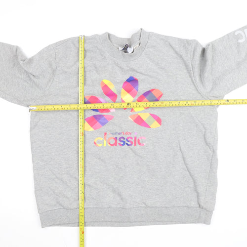 Mother's Day Classic Unisex Grey Logo Pullover Sweatshirt L