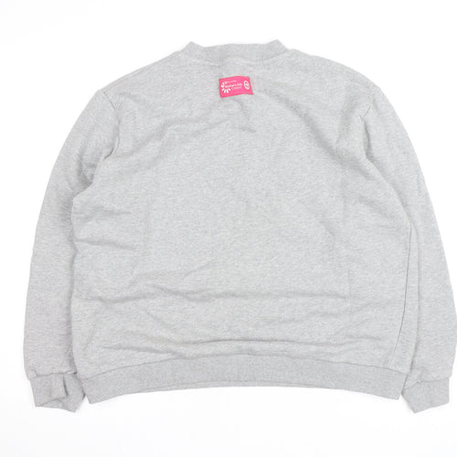 Mother's Day Classic Unisex Grey Logo Pullover Sweatshirt L