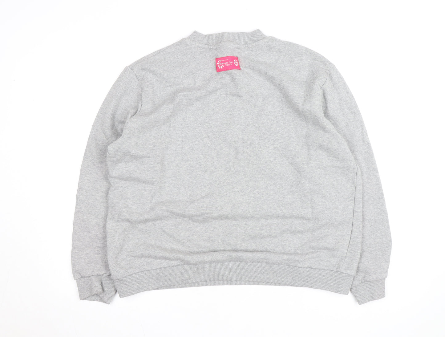 Mother's Day Classic Unisex Grey Logo Pullover Sweatshirt L