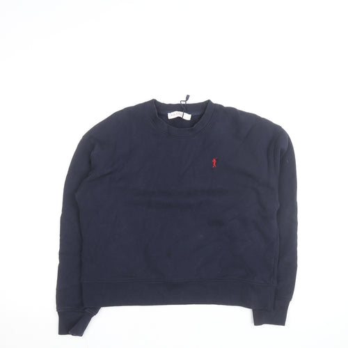 Polo Club Men's Blue Crew Neck Pullover Sweatshirt M