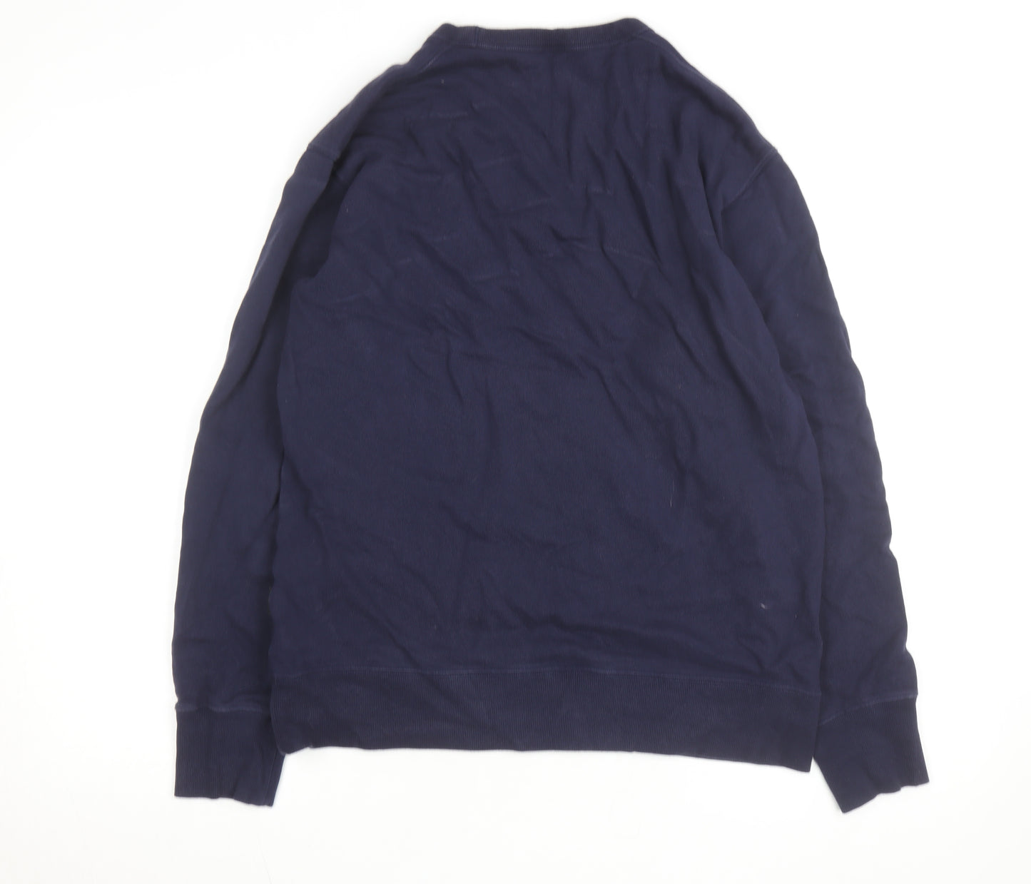 Uniqlo Keith Haring Men Blue Medium Pullover Sweatshirt