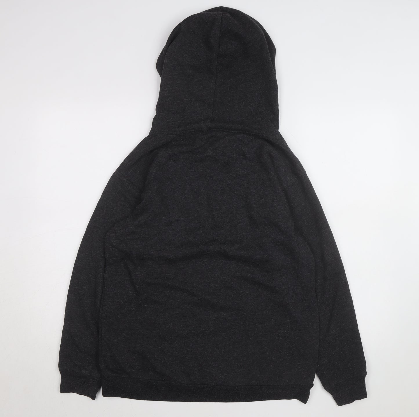 Victoria's Secret PINK Womens Charcoal Pullover Hoodie XS Fleece Lined