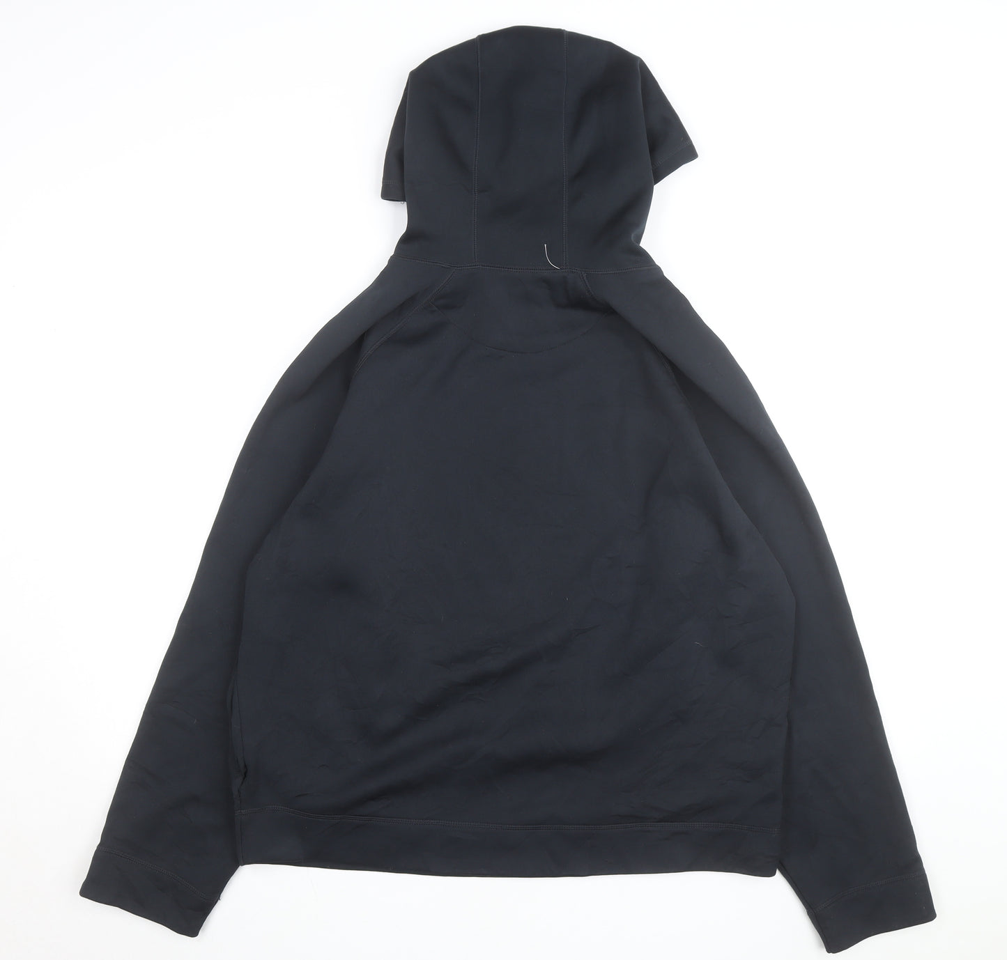 Reebok Men's Black XL Pullover Hoodie Fleece Lined Casual Sweatshirt