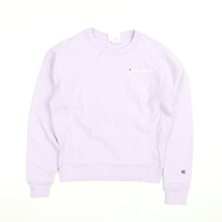 Champion Unisex Adults Purple XS Pullover Crew Neck Sweatshirt